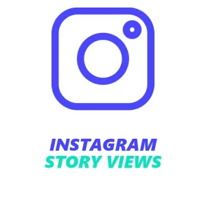 Instagram Story Oberfläche mit sichtbaren Views und Story Interaktionen