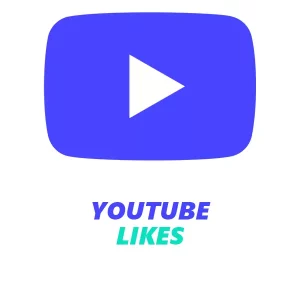 Illustration eines YouTube Videosymbols mit Like-Interaktionen