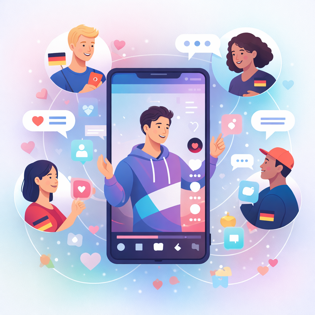 Deutschsprachige TikTok Community TikTok Profil mit deutschsprachiger Community