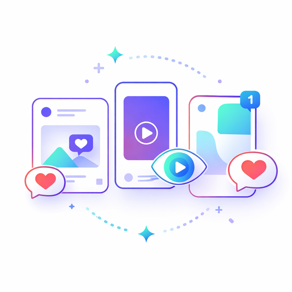 Instagram Inhalte und Engagement Strategien Unterschiedliche Instagram Inhalte wie Reels Beiträge und Stories im Kontext von Engagement