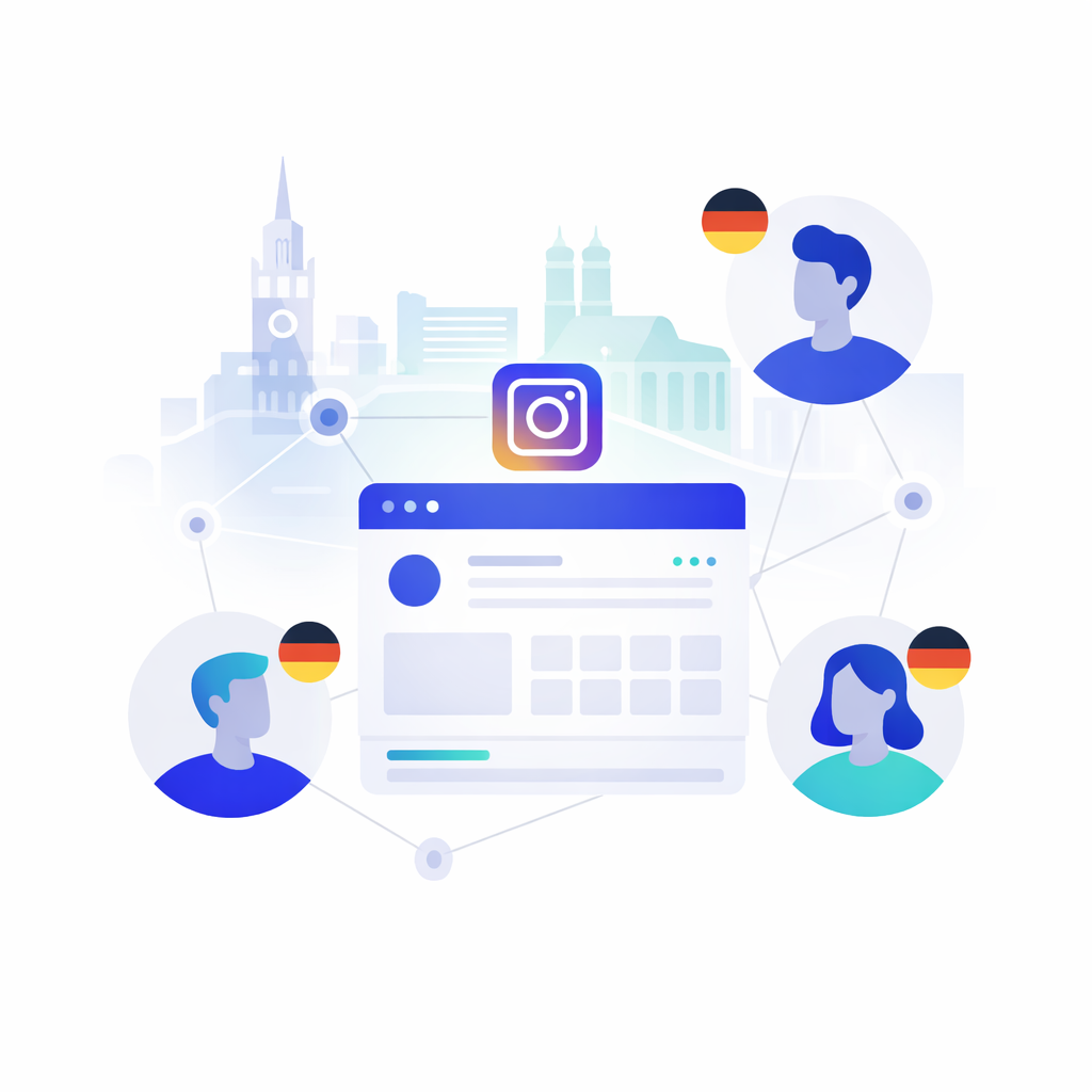 Instagram Follower aus Deutschland mit Fokus auf lokale Relevanz und Zielgruppenansprache