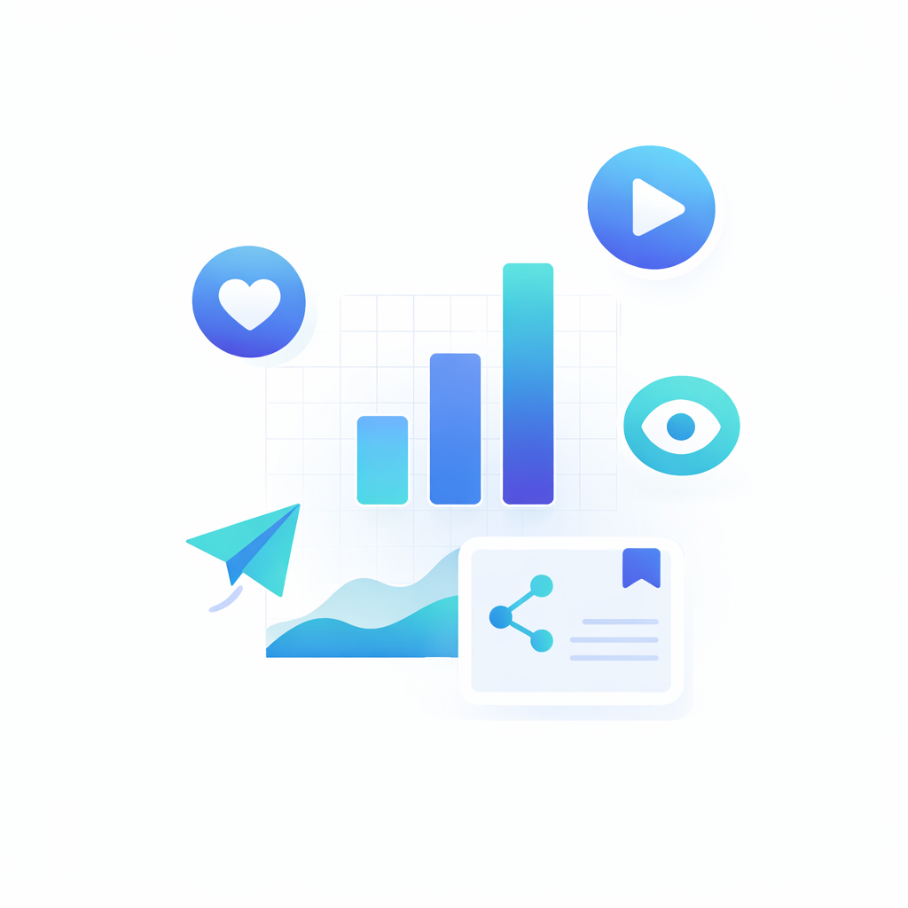 Verschiedene Instagram Wachstumssignale wie Reichweite Views und Interaktionen