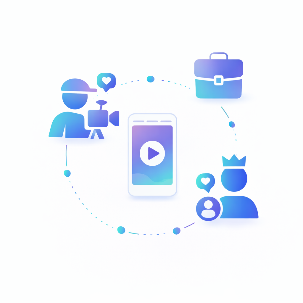 Verschiedene Zielgruppen für Instagram Reels Inhalte Unterschiedliche Nutzergruppen wie Unternehmen Creator und Marken im Kontext von Instagram Reels