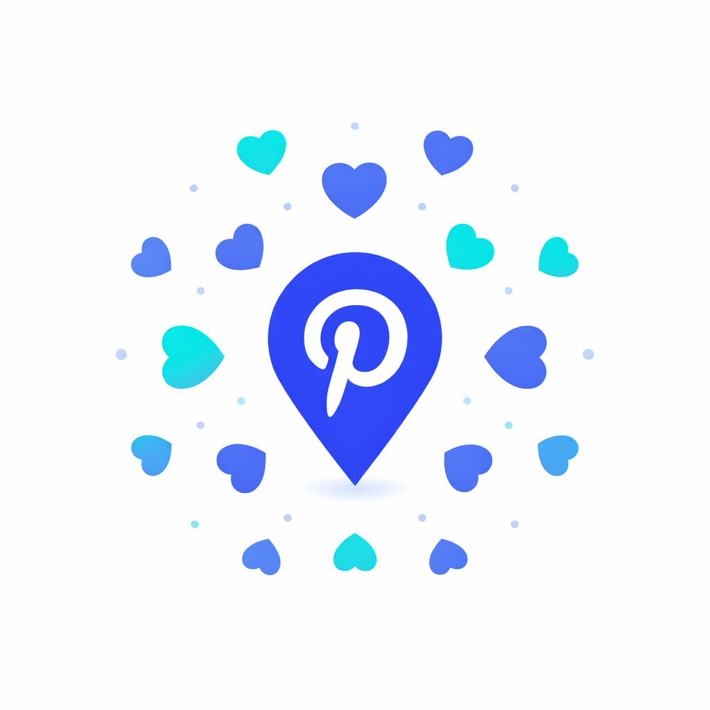 Pinterest Likes als Signal für Sichtbarkeit und Interaktion Darstellung von Pinterest Likes als Interaktionssignal für die Sichtbarkeit einzelner Pins