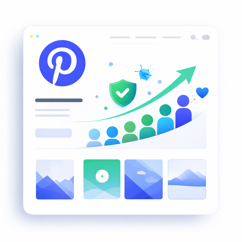 Pinterest Profil Wahrnehmung und Vertrauen durch Follower Pinterest Profil mit wachsender Follower-Anzahl als Signal für Vertrauen und Sichtbarkeit