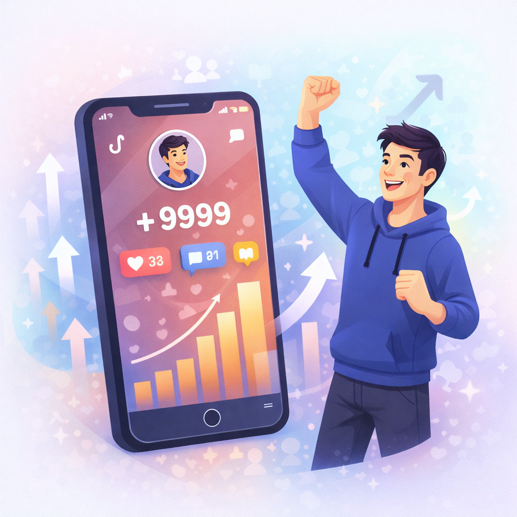 TikTok Kennzahlen und Community-Signale Symbolgrafik für TikTok Kennzahlen und Community-Signale