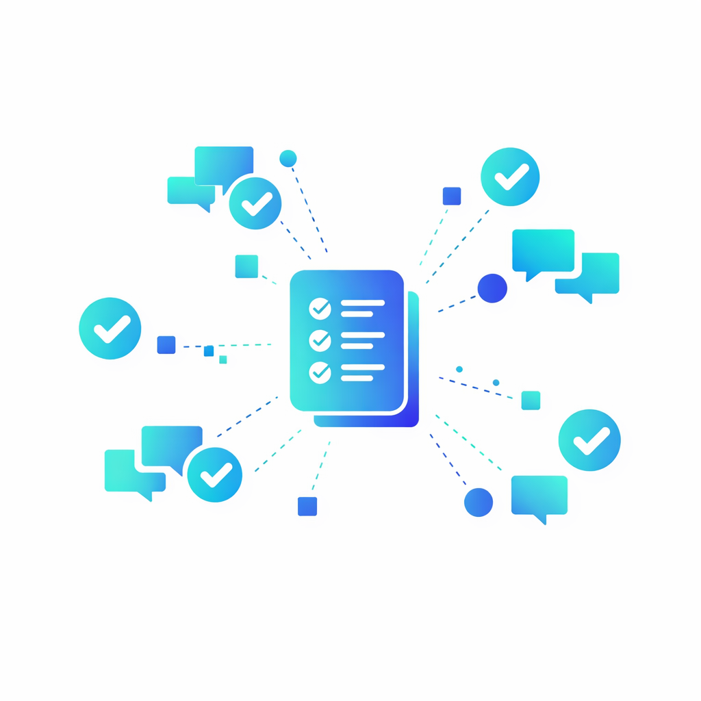Qualität und Kontext von Retweets auf X Abstrakte Darstellung von qualitativ hochwertigen Inhalten die durch Retweets im richtigen Kontext verbreitet werden