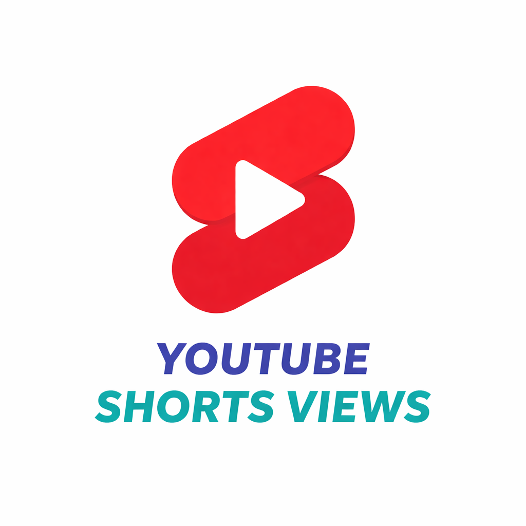 YouTube Shorts Symbol für Videoaufrufe und Reichweite Minimalistische Darstellung des YouTube Shorts Symbols mit Play Button für Views und Reichweite von Shorts Videos