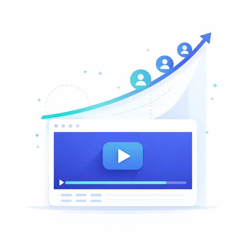 YouTube Video Retention Grafik zur Zuschauerbindung eines YouTube Videos mit längerer Wiedergabedauer