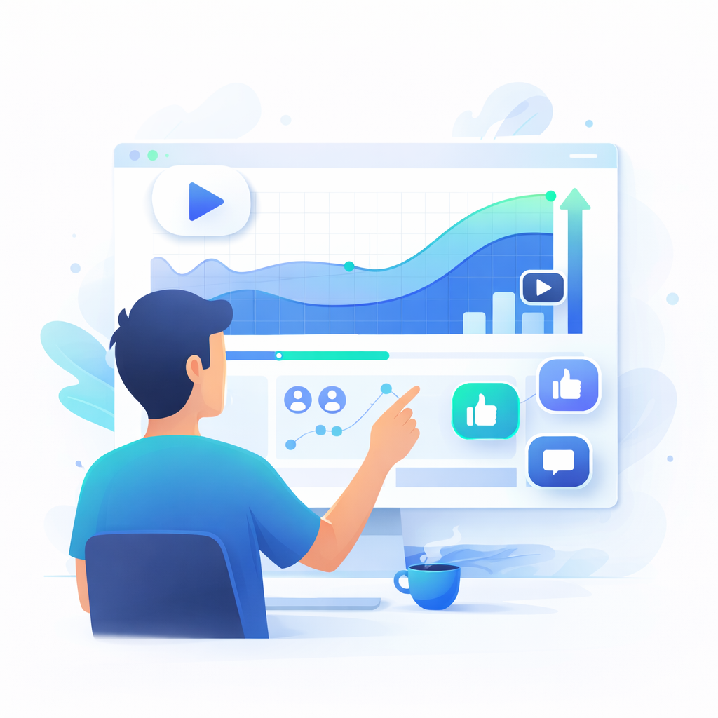 Strategien zur Erhöhung der YouTube Watchtime Content Creator analysiert Zuschauerbindung und Video Performance auf YouTube