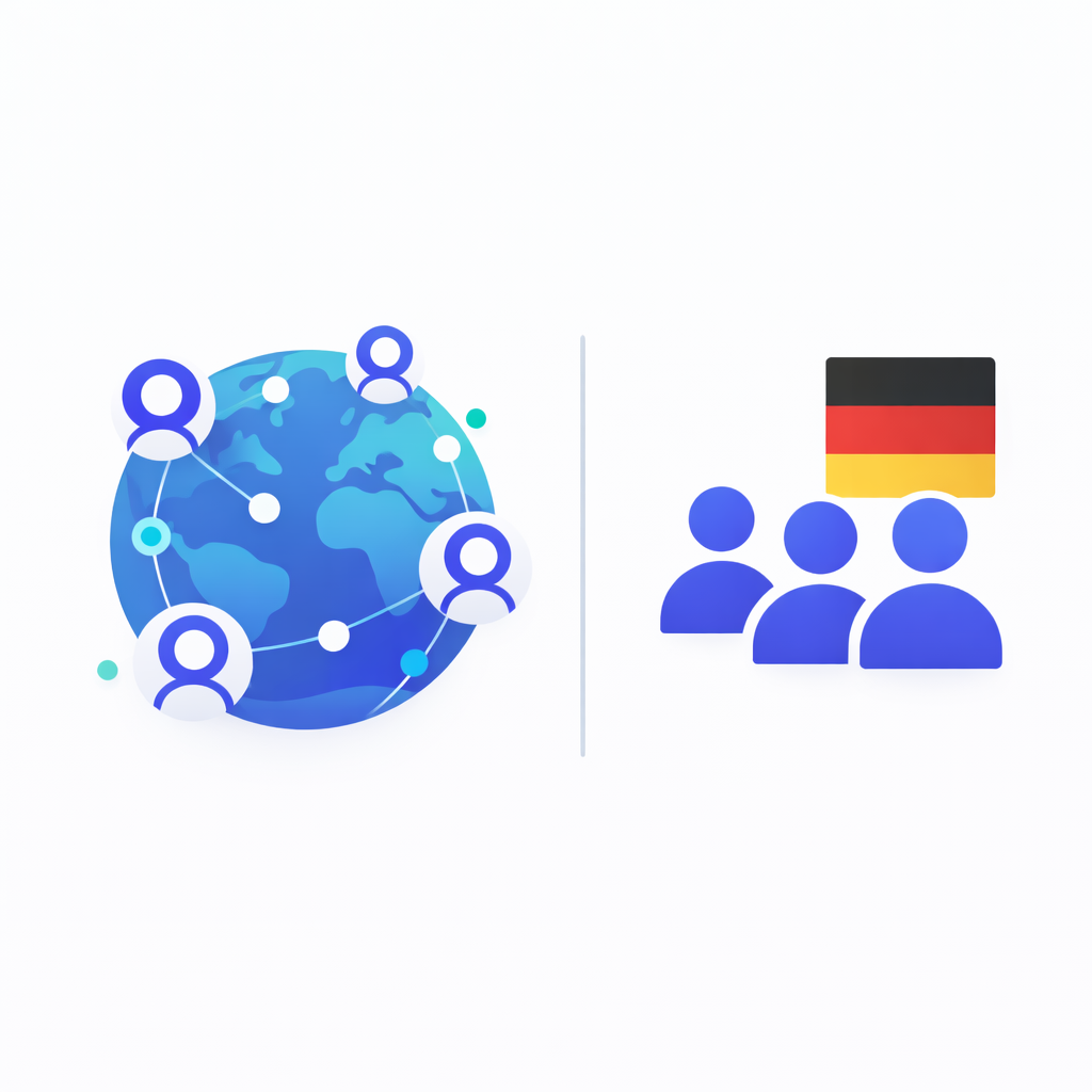 Unterschied zwischen internationalen und deutschen Threads Likes Unterschied zwischen internationalen und deutschen Threads Likes in Bezug auf Reichweite und Zielgruppe