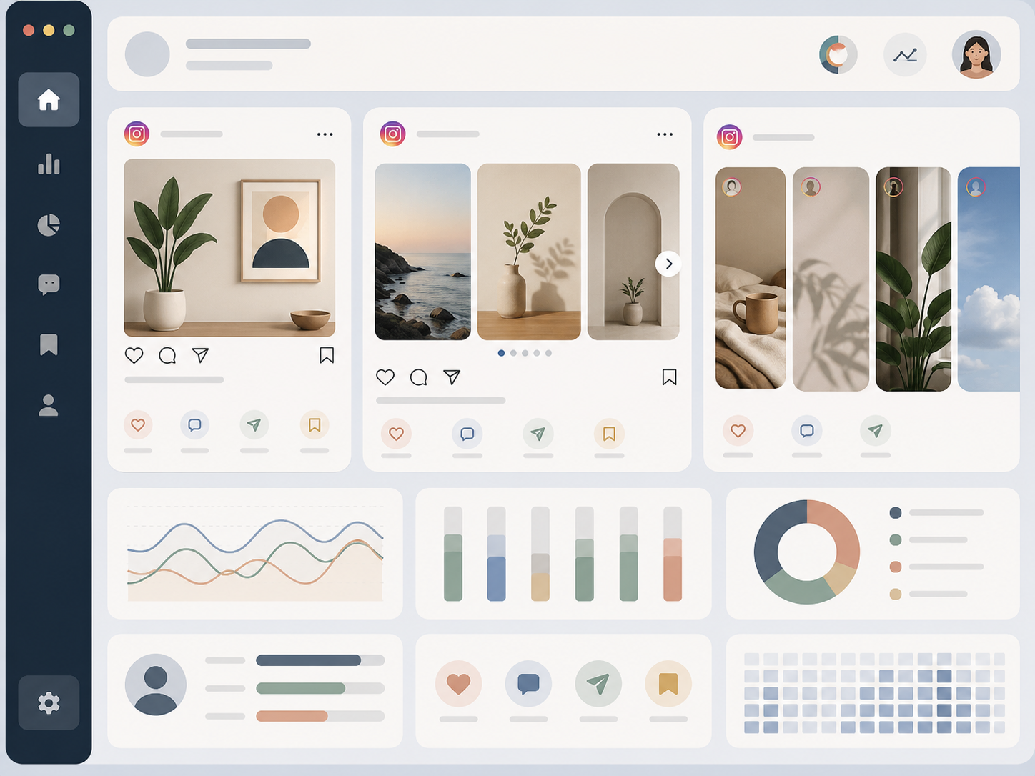 Instagram Formate mit Insights richtig bewerten Instagram Feed Beiträge Karussells und Stories mit Insights bewerten