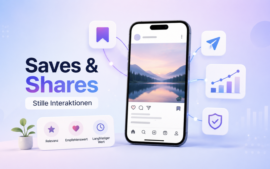 Instagram Saves und Shares: Warum stille Interaktionen wichtig sind