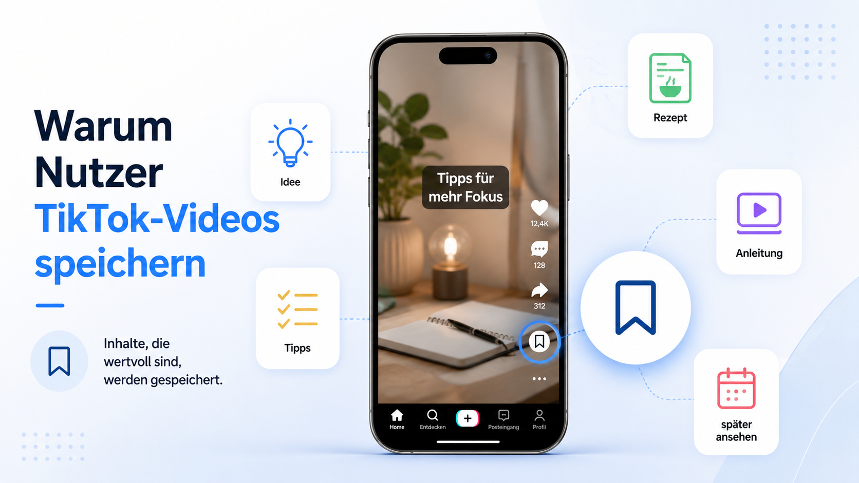 Warum Nutzer TikTok-Videos speichern TikTok Saves als Signal für hilfreiche gespeicherte Videos