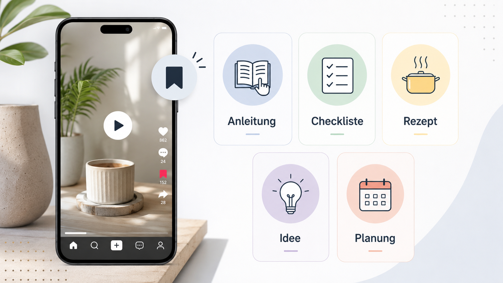 Welche TikTok Inhalte Nutzer speichern Beispiele für TikTok Inhalte die häufig gespeichert werden